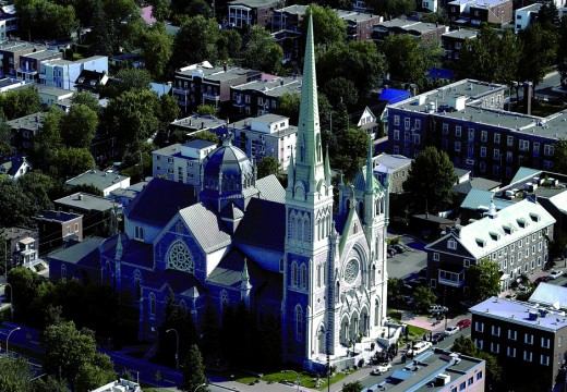 vue de la cocathédrale, Assemblée de fabrique, Co-Cathedral, Co-catedral